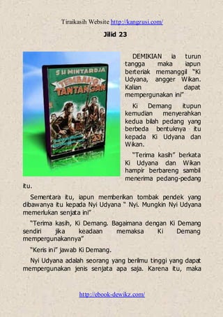 Sh mintardja-tembang tantanganz