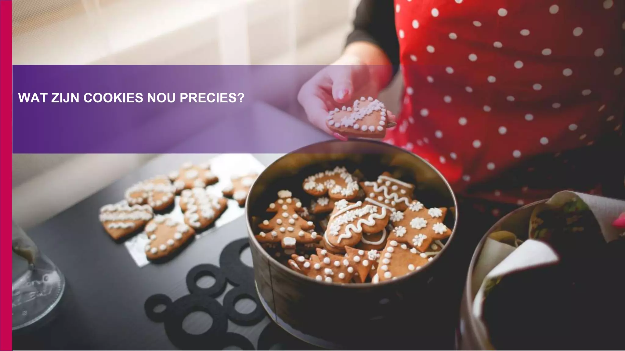 WAT ZIJN COOKIES NOU PRECIES?
 