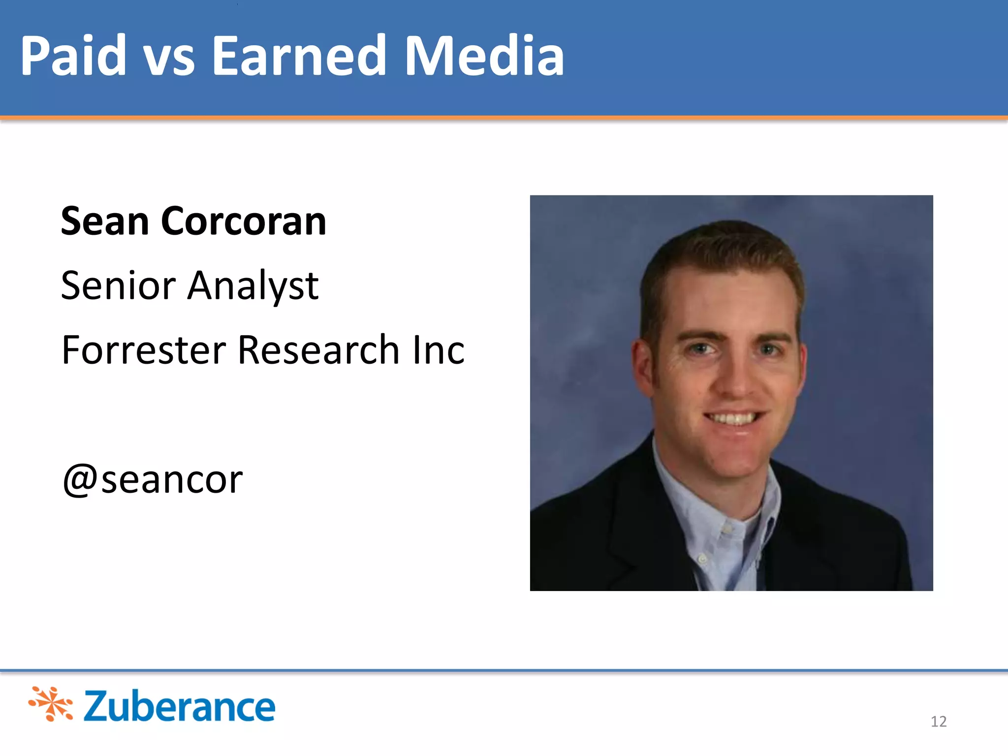 [I have] control over content in an environment that directly sells my brand 