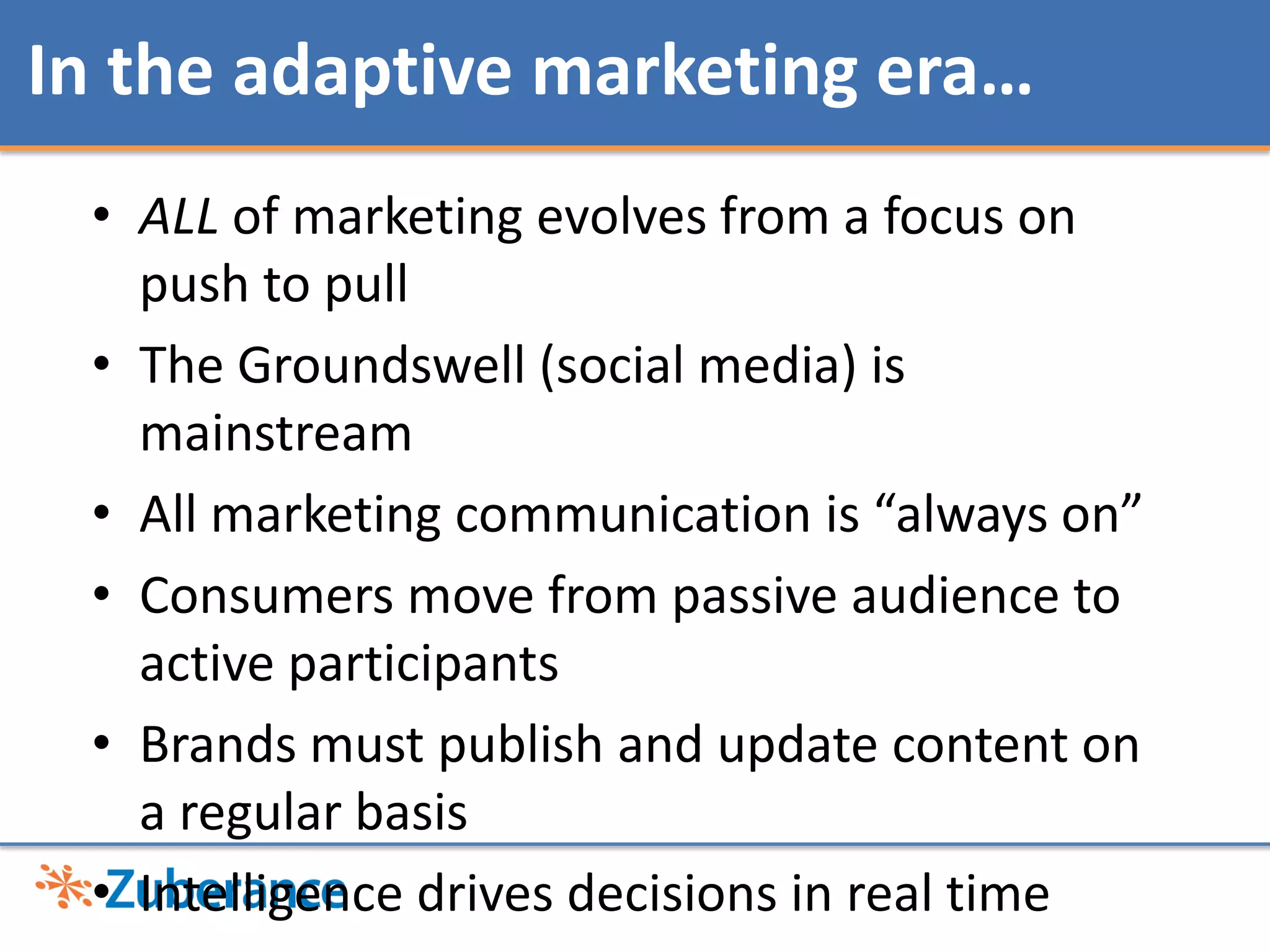 This social media thing is real More than 4 out of 5 online U.S. adults now participate in social media each month…and nearly 7 out of 10 European online adults tooSources: Forrester Social Technographics Survey Q4, 2009