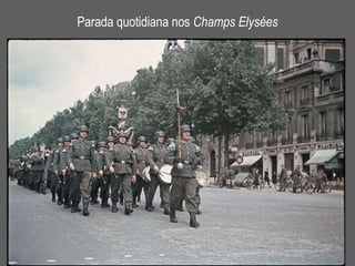 Parada quotidiana nos  Champs Elysées 