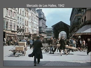 Mercado de Les Halles, 1942 