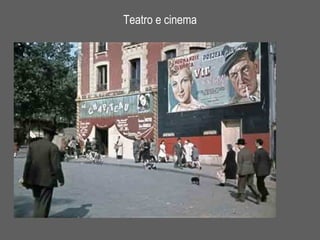 Teatro e cinema 