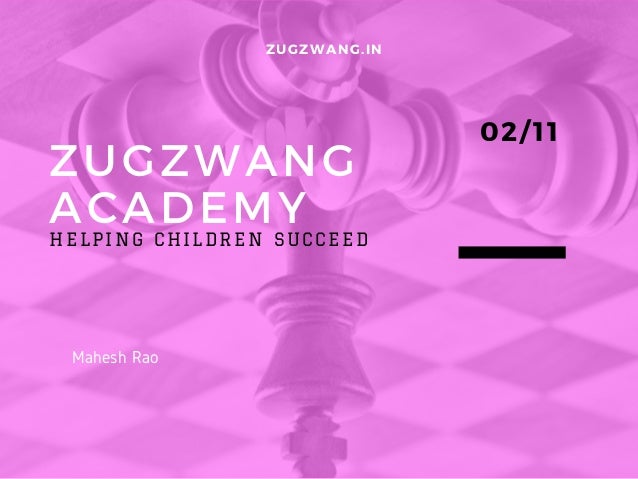 Zugzwang Chess Academy In Bangalore - 