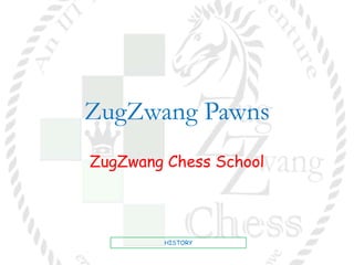 ZugZwang Pawns
ZugZwang Chess School



        HISTORY
 