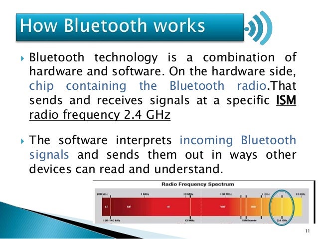 the bluetooth technology how blue tooth works