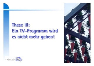 Zukunft Des Fernsehens