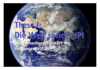 Zukunft Des Fernsehens