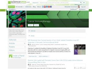 64
ScienceOpen - Collections
 