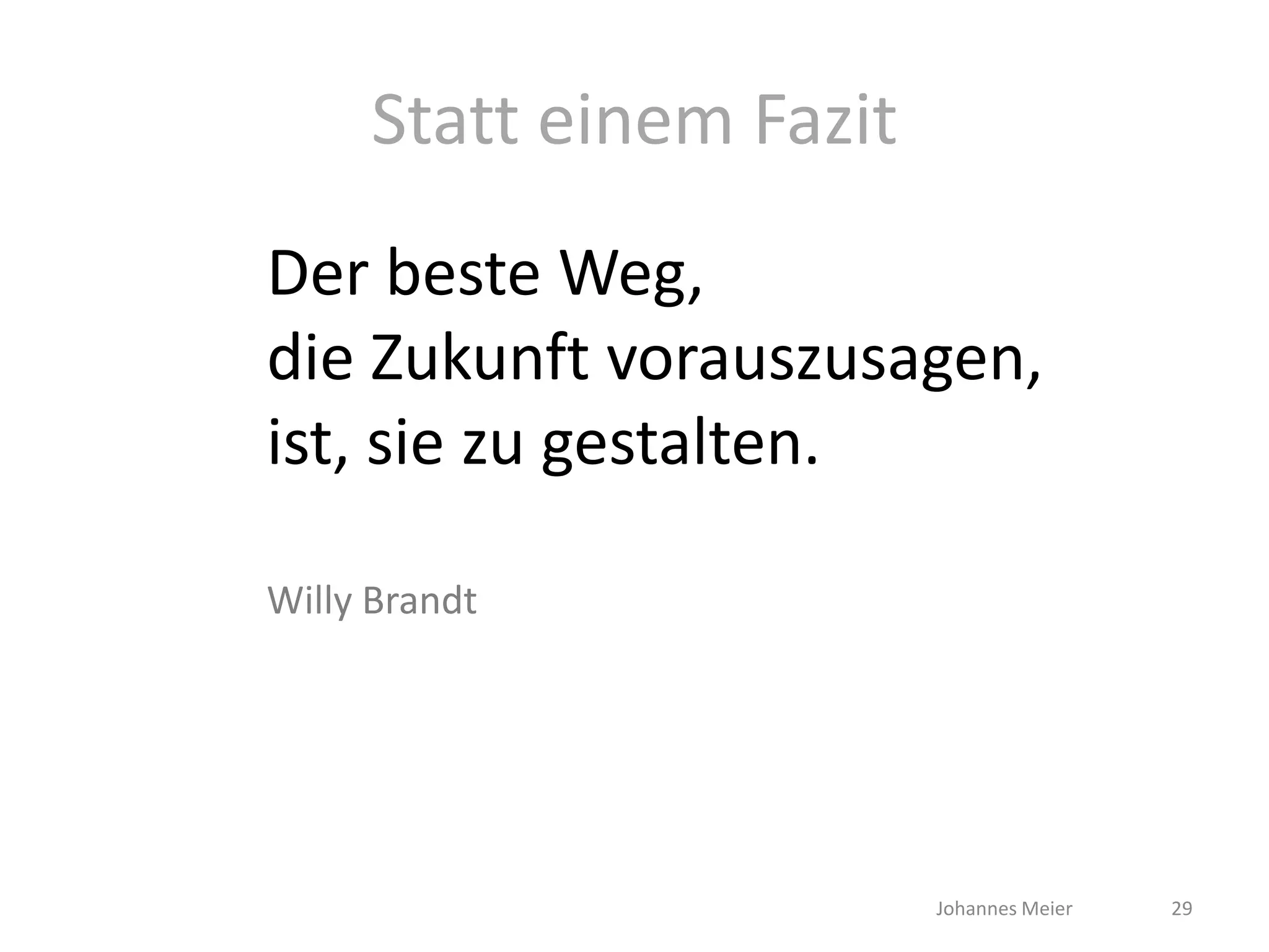 Wie zukunftsfähig sind Gesellschaft und Politik?