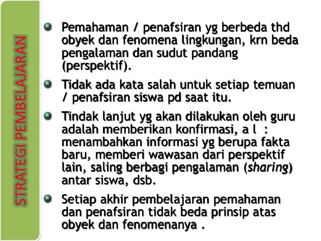 Strategi belajara mengajar
