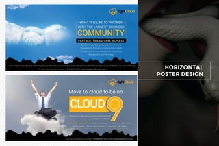 HORIZONTAL
POSTER DESIGN
 