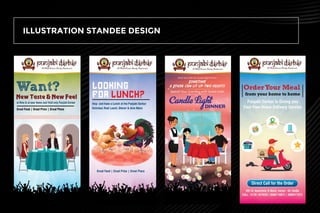 ILLUSTRATION STANDEE DESIGN
 