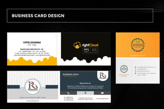 BUSINESS CARD DESIGN
 