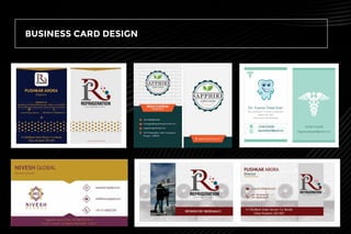 BUSINESS CARD DESIGN
 