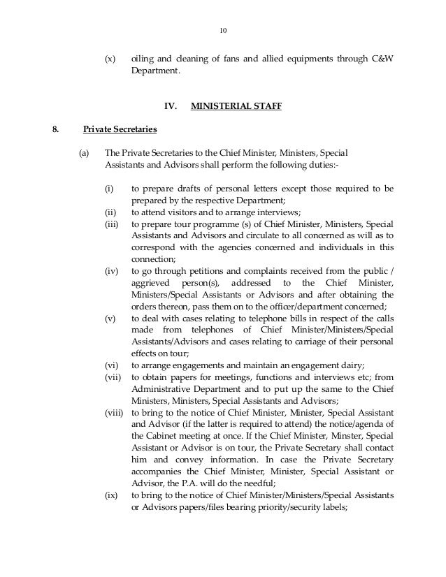 Manual of secretariat_instructions