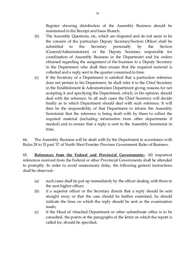 Manual of secretariat_instructions