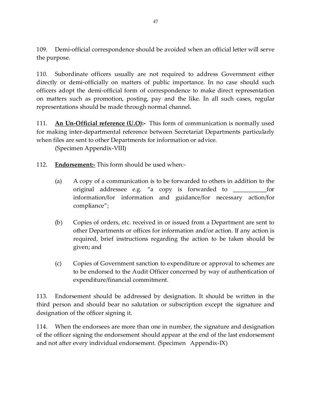 Manual of secretariat_instructions