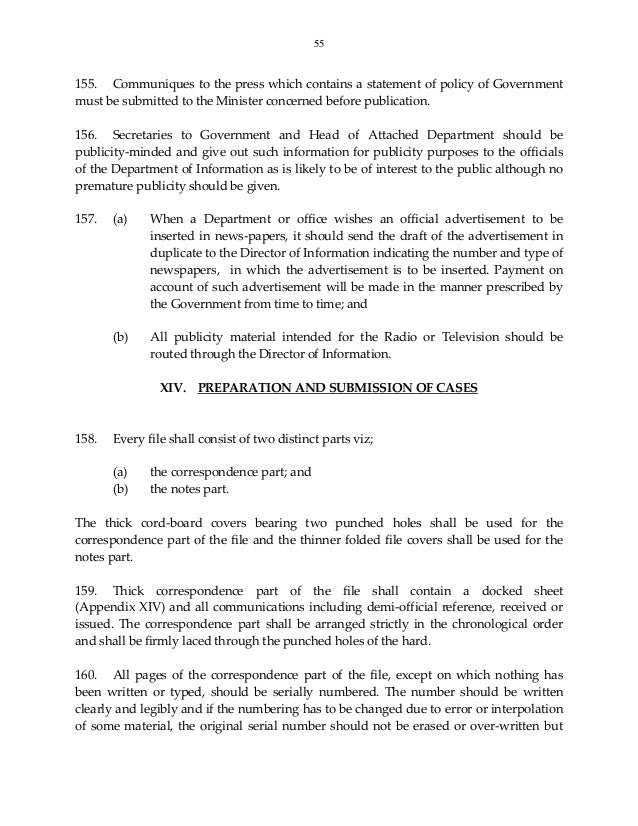 Manual of secretariat_instructions