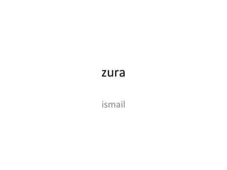 zura ismail 