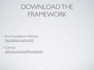 Getting started with CSS frameworks using Zurb foundation