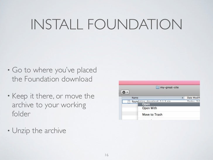 Getting started with CSS frameworks using Zurb foundation