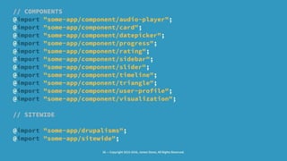 // COMPONENTS
@import "some-app/component/audio-player";
@import "some-app/component/card";
@import "some-app/component/da...