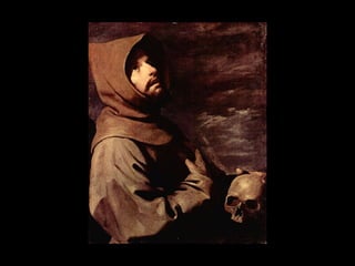 San Francisco arrodillado con una calavera en las manos, 1658 
