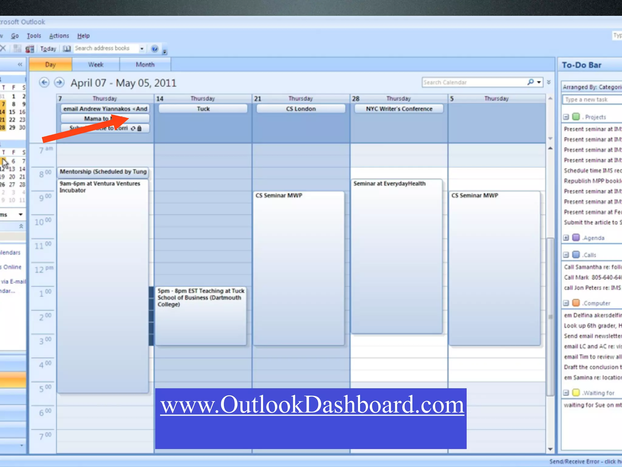 www.OutlookDashboard.com
 