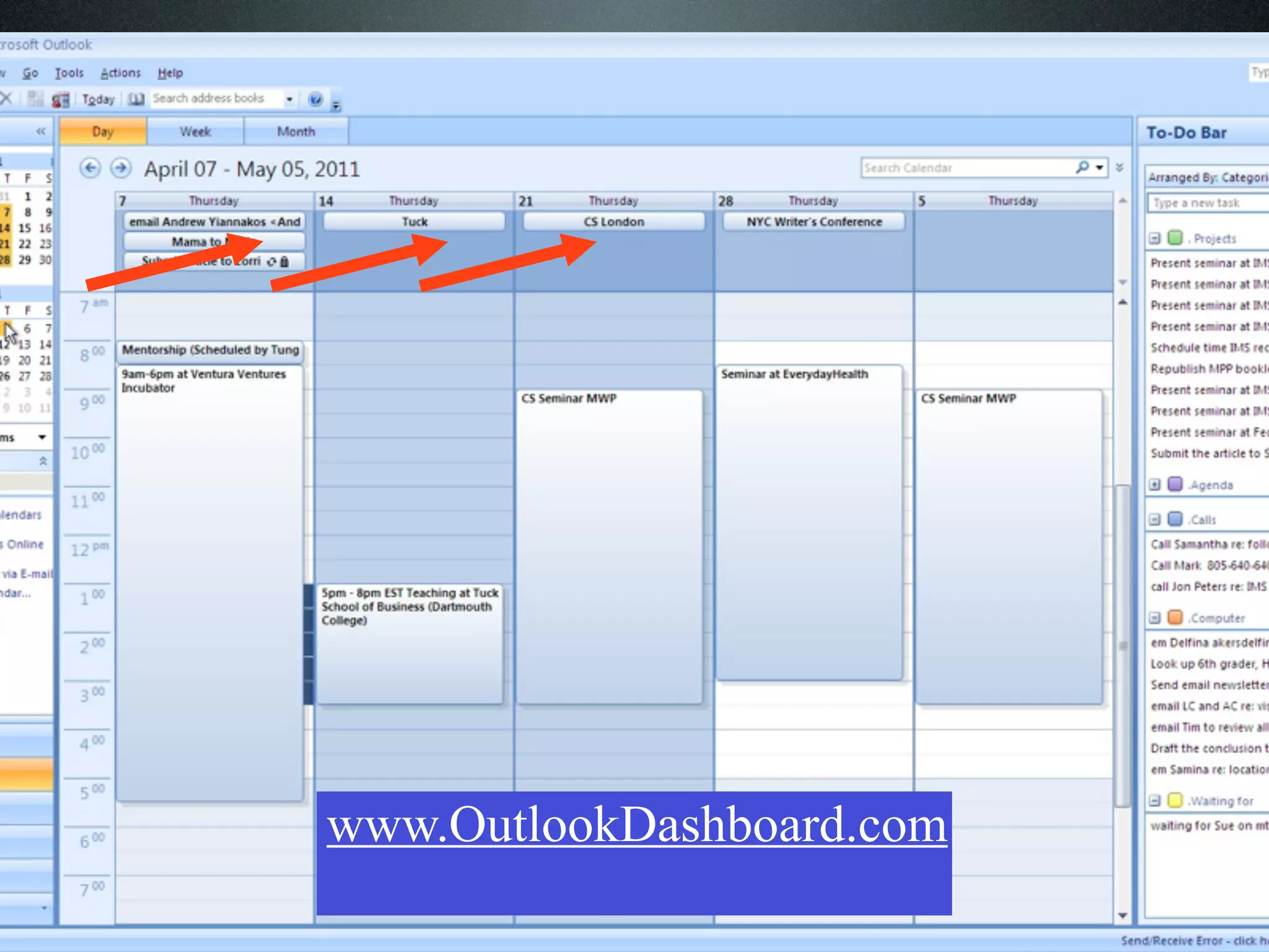 www.OutlookDashboard.com
 