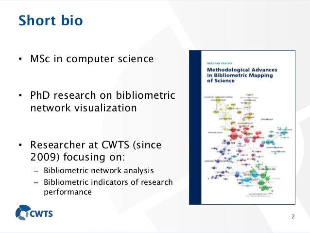 Dissertation on bibliometric analysis