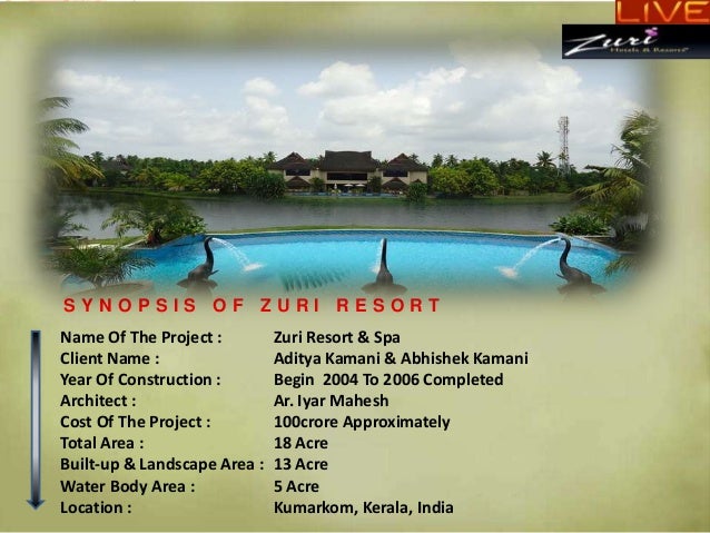 Resort case study archdaily picture