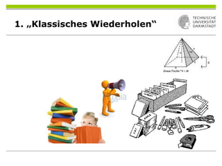 1. „Klassisches Wiederholen“
 