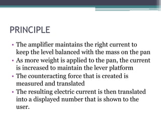 Weighing balance | PPTX