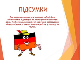 ПІДСУМКИ
 