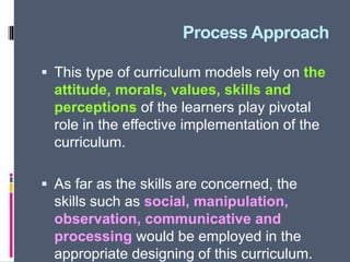 Curriculum Development - models | PPT