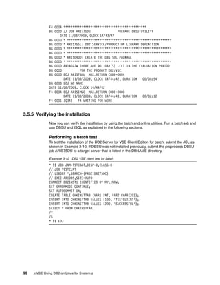 BOOK - IBM Z vse using db2 on linux for system z