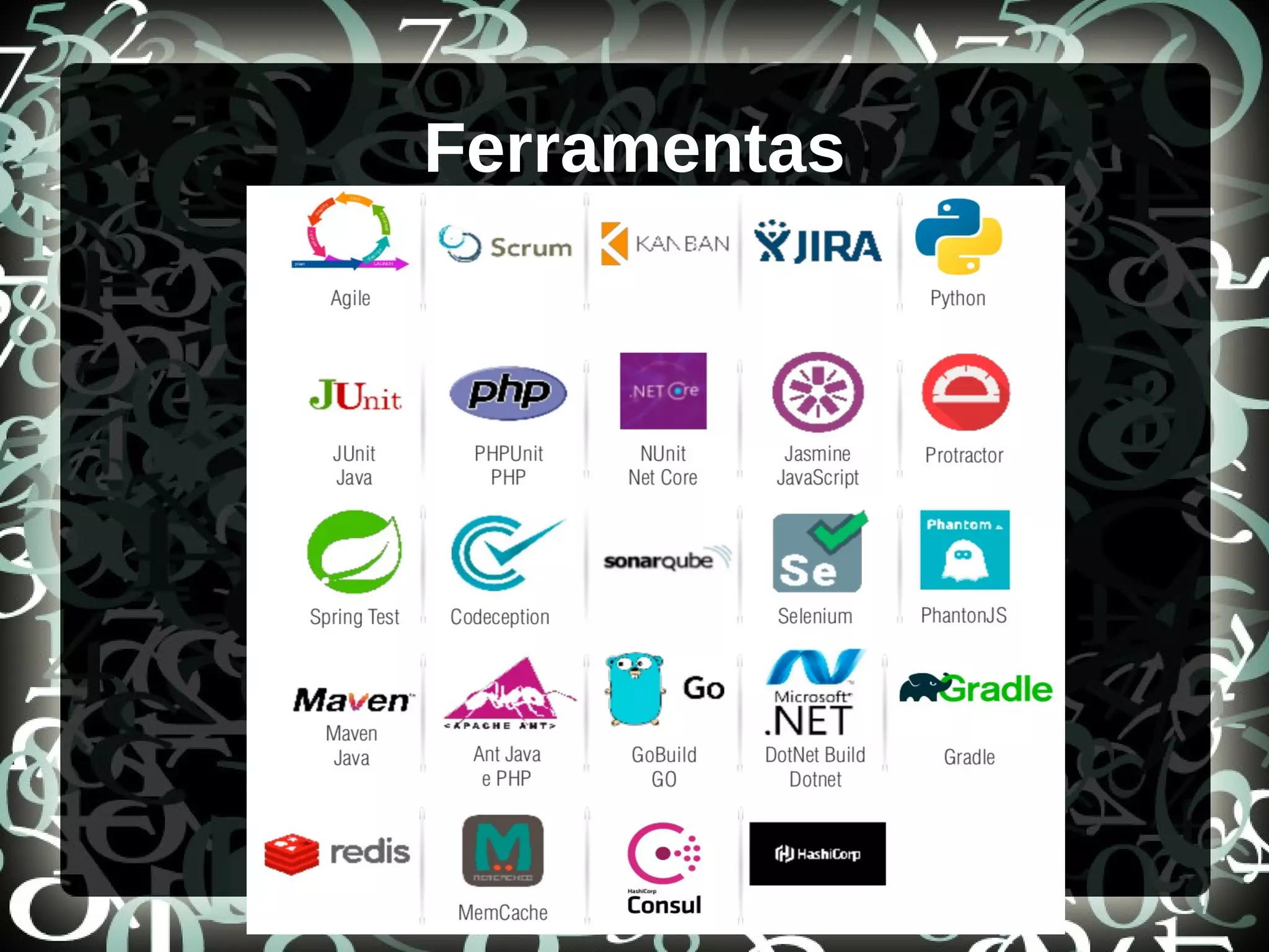 Ferramentas
 