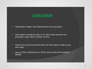 TOTAL_STATION_information for Civil Engineering