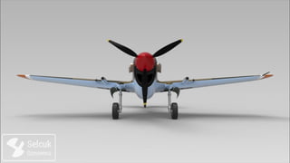 ZW3D Surface Modeling Test: Modified P-40 CAD Model