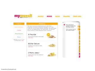 Screenshot of mymuesli.com
 