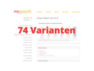 74 Varianten
 