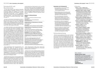 BILDUNG I Holzer I Basisbildung „Nicht genügend“                                                                                                                                          Basisbildung „Nicht genügend“ I Holzer I BILDUNG



Schulaustritt und                                                sowohl während ihrer Hauptschulzeit als auch in der Poly-    Kommentar zum Schulaustritt                                 Literatur
                                                                 technischen Schule in der dritten Leistungsgruppe. Es wird
Berufseinstieg                                                   hier nicht das vollständige Unterrichtsgespräch wiederge-
                                                                                                                               •	 Die Hauptschule ist mit Lernrückständen
                                                                                                                                  konfrontiert, die bis in die zweite
                                                                                                                                                                                            Hollerer, L.; Seel, A. (2005) (Hrsg),
                                                                                                                                                                                              Schultütenkinder. Herausforderung am
  Dr. Peter Härtel schreibt in einer Studie der Steirischen      geben werden, sondern nur die wesentlichen Schritte einer        Schulstufe der Volksschule zurückreichen                    Übergang Kindergarten:Schule. Graz: Leykam
volkswirtschaftlichen Gesellschaft: „Österreich ist im in-       Einzelförderung. Geleitet von den Antworten der Schülerin       – auch im ländlichen Bereich.                              Höllbacher, M.; Fülle, S.; Härtel, P. (2009),
ternationalen Vergleich sehr erfolgreich, was die Einglie-       wird die ursprüngliche Aufgabenstellung immer wieder ad-                                                                    „Aufnahmekriterien für Lehrlinge“ Ergebnisse
derung junger Menschen in weitere Bildungs- und Berufs-          aptiert, bis schließlich die relevante Förderebene erkenn-    •	 HauptschullehrerInnen sind sowohl von den
                                                                                                                                                                                              einer Befragung steirischer Betriebe. Studie
                                                                                                                                  Rahmenbedingungen als auch auf didaktisch-
wege betrifft. Der hohe Anteil – ca. 80  % – Jugendlicher        bar wird.                                                                                                                    im Rahmen der Entwicklungspartnerschaft
                                                                                                                                  methodischer Ebene mit diesen Anforderungen
zwischen 15 und 19 Jahren, die sich in berufsbildenden Bil-                                                                                                                                   In.Bewegung II Netzwerk Basisbildung und
                                                                                                                                  überfordert und oft alleine gelassen.
dungswegen befinden – sowohl vollzeitschulisch als auch          Beispiel 3: Schlussrechnung                                                                                                  Alphabetisierung E-1.1-060. Graz: Steirische
dual – ist dafür eine wesentliche Voraussetzung.“ (Höllba-                                                                     •	 Die in der Sekundarstufe vermittelten                      Volkswirtschaftliche Gesellschaft
                                                                 Aufgabe:
cher 2009, S. 5)                                                                                                                  mathematischen Inhalte scheinen sich nur                  Holzer, N.; Lenart, F.; Schaupp, H (2010), ERT 3+
                                                                 5 Dosen kosten 2,90 E. Wie viel kostet eine Dose?
                                                                                                                                  teilweise mit den Anforderungen aus der                     Eggenberger Rechentest. Diagnostikum für
                                                                 Nicht möglich!                                                   Berufswelt zu decken. Dies bedarf aber noch                 Dyskalkulie für das Ende der 3. Schulstufe bis
  Aus dieser an sich positiven Darstellung lässt sich aber ab-
                                                                 Vermutung: Division mit Dezimalbrüchen                           einer genaueren empirischen Abklärung.                      Mitte der 4. Schulstufe. Bern: Huber, Hogrefe AG
leiten, dass doch rund 20 Prozent an dieser Eingliederung
                                                                 wird nicht beherrscht.                                                                                                     Kilcpera, Ch.; Gasteiger-Klicpera B. (1998),
scheitern oder zumindest ein mittel- oder langfristiges                                                                        •	 Hinsichtlich der effizienten alltäglichen                   Psychologie der Lese- und Schreibschwierigkeiten.
Problem in ihrer Lebensgestaltung haben. In dieser Studie        Aufgabenstellung zur Überprüfung der Vermutung:                  Lebensbewältigung würde der Mathematikstoff                 Entwicklung, Ursachen, Förderung.
wurden 338 Betriebe hinsichtlich ihrer Aufnahmekriterien         5 Dosen kosten 2 E                                               der ersten sechs Schulstufen genügen; bei                   Weinheim: Psychologie Verlags Union
für Lehrlinge befragt. Diese befragten Betriebe sind insge-                                                                       leistungsschwachen SchülerInnen würde
                                                                 Nicht möglich!                                                                                                             Krajewski, K. (2003), Vorhersage
samt für über 2.000 Lehrlinge verantwortlich.                                                                                     es vermutlich sinnvoll sein, sich darauf zu
                                                                 Vermutung: Es sind nur Divisionen ohne Rest möglich.             beschränken, dieses aber nachhaltig zu sichern.             von Rechenschwäche in der
                                                                                                                                                                                              Grundschule. Hamburg: Kovac
  Das Ergebnis: Persönliche und soziale Kompetenzen ste-         Aufgabenstellung zur Überprüfung der Vermutung:               •	 Durch das Festhalten am Lehrplan werden                   Lenart, F.; Holzer, N.; Schaupp, H. (2007),
hen an erster Stelle. Dazu zählen Zuverlässigkeit, Sorgfalt      4 Dosen kosten 2 E                                               häufig nur mechanisch reproduzierbare                       Heterogenität im Schuleingangsbereich.
und Leistungsbereitschaft bei den persönlichen Kompe-            Das kann im Kopf ausgerechnet und erklärt werden                 Scheinkompetenzen erworben. Das hat in                      Unveröffentlichte Langzeitstudie über
tenzen und gute Umgangsformen und Teamfähigkeit bei              (50c + 50c + 50c + 50c = 2 E). Es ist aber nicht möglich         der Regel bei den betroffenen Jugendlichen                  die Entwicklung der Leistungsstreuung
den sozialen Kompetenzen. An dritter Stelle liegt bereits        die entsprechende Division dazu anzugeben.                       Frustration und Resignation zur Folge.                      von Schulbeginn bis Ende der zweiten
die Mathematik, etwa gleichauf mit „stabilen Familienver-                                                                                                                                     Schulstufe. Graz: KPH Graz
                                                                 Vermutung: Durch den alltäglichen Umgang mit
hältnissen“. Danach erst folgen die Bereiche Deutsch und
Englisch. Wobei Englisch eine sehr untergeordnete Rolle zu
                                                                 Geldmünzen kann diese Aufgabe gelöst werden. Ein
                                                                 Operationsverständnis der Division ist nicht gegeben.
                                                                                                                              Schlussbemerkung                                              Lenart, F.; Holzer, N.; Schaupp, H. (2008), ERT 2+
                                                                                                                                                                                              Eggenberger Rechentest. Diagnostikum für
spielen scheint. Für den Bereich Mathematik wird ausge-                                                                         Ähnliche Lernentwicklungen könnten auch im Bereich            Dyskalkulie für das Ende der 2. Schulstufe bis
führt: „Am wichtigsten war den befragten UnternehmerIn-          Aufgabenstellung zur Überprüfung der Vermutung:              Lesen und Rechtschreiben aufgezeigt werden. Eine „Out-          Mitte der 3. Schulstufe. Bern: Huber, Hogrefe AG
nen, dass Jugendliche Kopfrechnen, schätzen, runden kön-         12 : 3 =                                                     putmessung“, wie sie mit den Bildungsstandards ange-         Schaupp, H.; Holzer, N.; Lenart, F. (2007), ERT 1+
nen und Maßeinheiten kennen. Demgegenüber steht, dass            Kann sofort im Kopf ausgerechnet werden. Eine                strebt wird, kann allein keine Veränderung bewirken. Hier      Eggenberger Rechentest. Diagnostikum für
nur ca. ein Drittel der Jugendlichen ausreichend über diese      entsprechende Materialhandlung kann nicht                    dürfte wohl eine gediegene, langfristige Zusammenarbeit        Dyskalkulie für das Ende der 1. Schulstufe bis
                                                                 demonstriert werden, und es ist auch nicht möglich, zu                                                                      Mitte der 2. Schulstufe. Bern: Huber, Hogrefe AG
Kenntnisse verfügt. Das Begründen von Rechenschritten                                                                         von schulischen und außerschulischen Kräften erforder-
sowie das Verstehen von Lösungswegen werden von 70 %             dieser Rechnung eine Sachsituation zu beschreiben.           lich sein. Aber auch wenn es uns überraschenderweise ge-     Schaupp, H.; Holzer, N.; Lenart, F. (in
                                                                 Konsequenz: Die Bearbeitung der ursprünglichen                                                                              Vorbereitung), ERT 4+ Eggenberger
der AusbildnerInnen mit sehr wichtig oder wichtig einge-                                                                      lingen sollte, vorbildliche Rahmenbedingungen und ei-
                                                                 Aufgabenstellung ist vorläufig abzubrechen.                                                                                 Rechentest. Diagnostikum für Dyskalkulie
schätzt, die tatsächliche Kompetenz der Lehrlinge jedoch                                                                      nen qualitativ hochwertigen Unterricht flächendeckend
                                                                 Es kann sofort an einem grundlegenden                                                                                       für das Ende der 4. Schulstufe bis Mitte der
nur von knapp 19 % als sehr gut oder gut bewertet.“ (Höll-                                                                    umzusetzen, wird es vermutlich eine Gruppe von Schüler-        5. Schulstufe. Bern: Huber, Hogrefe AG
                                                                 Operationsverständnis der Division gearbeitet werden.
bacher 2009, S. 27)                                                                                                           Innen geben, die den Anforderungen unserer Gesellschaft
                                                                                                                                                                                           Schilcher, S. (2009), Lernstandsanalysen
                                                                                                                              nicht entsprechen werden. Wir werden uns auf jeden Fall        als Ausgangslage für den inklusiven
 Diese Einschätzungen durch UnternehmerInnen und                   Solche Arbeitssequenzen werden immer wieder durch          der Frage stellen müssen, welchen Platz wir diesen Men-        Mathematik-Unterricht – Offenes Lernen als
AusbildnerInnen decken sich weitgehend mit den Er-               intensive Gefühle und durch Aussagen wie „Ich kann halt      schen zuweisen.                                                Voraussetzung für Inklusion. Unveröffentlichte
gebnissen von Voruntersuchungen von Lenart/Holzer/               Mathematik nicht“ unterbrochen.                                                                                             BAC-Arbeit an der KPH Graz
Schaupp im Rahmen der Testentwicklung des ERT 8+.
Der ERT 8+ ist ein gemeinsames Entwicklungs- und For-              Insgesamt kann für diese SchülerInnengruppe angenom-
schungsprojekt der KPH Graz und ISOP mit dem Ziel, Ba-           men werden, dass anwendungsorientierte mathematische
sisbildnerInnen ein ökonomisches und förderdiagnosti-
sches Lernstandserfassungsinstrument für den Bereich
                                                                 Aufgabenstellungen nicht lösbar sind, weil grundlegende
                                                                 Konzepte aus der Volkschule nicht verfügbar, sondern bes-
                                                                                                                                                                                           Der Autor
Mathematik zur Verfügung zu stellen.                             tenfalls mechanisch reproduzierbar sind. Die meisten die-
                                                                                                                                                                                           Dipl.Päd. Norbert Holzer
                                                                                                                                                                                           Lehrbeauftragter an der KPH Graz für Didaktik
                                                                 ser SchülerInnen haben zudem aufgrund ihrer Lernbiogra-
                                                                                                                                                                                           der Mathematik und den Akademielehrgang
  Bestätigt können diese Daten auch durch konkrete Erfah-        fie das Vertrauen in ihr eigenes Denken verloren.                                                                        „Förderung bei Legasthenie/Dyskalkulie“. Mitarbeiter
rungen aus der Einzelförderung von Jugendlichen werden.                                                                                                                                    an Forschungsprojekten zu Rechenschwäche/
Exemplarisch möchte ich hier eine Sequenz aus der Arbeit                                                                                                                                   Dyskalkulie. Mitautor der Eggenberger Rechentests.
mit einer Schülerin der Polytechnischen Schule wieder-                                                                                                                                     Mitarbeiter des Regionalen Fachdidaktikzentrums
geben. Die Einzelförderung wurde initiiert, da die Schü-                                                                                                                                   für Mathematik und Geometrie
lerin erfreulicherweise eine Zusage für eine Lehrstelle als                                                                                                                                KPH Graz
Kfz-Mechanikerin hatte, aber dafür völlig unzureichende                                                                                                                                    www.kphgraz.at
mathematische Kenntnisse aufwies. Diese Schülerin war                                                                                                                                      norbert.holzer@aon.at




Seite 88                                           Zwischenbilanz. Die Basisbildung in Österreich in Theorie und Praxis.      Zwischenbilanz. Die Basisbildung in Österreich in Theorie und Praxis.                                         Seite 89
 