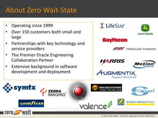 Zero Wait-State in Product Development