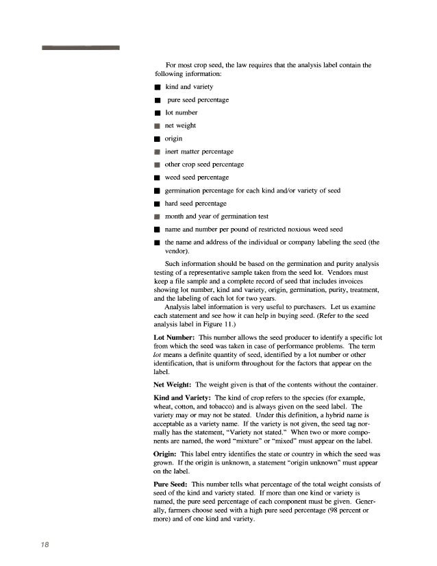 Seed Seed Quality A Guide For Seed Producers Farmers And Home Ga Seed Seed Quality A Guide For Seed Producers Farmers And Home Ga