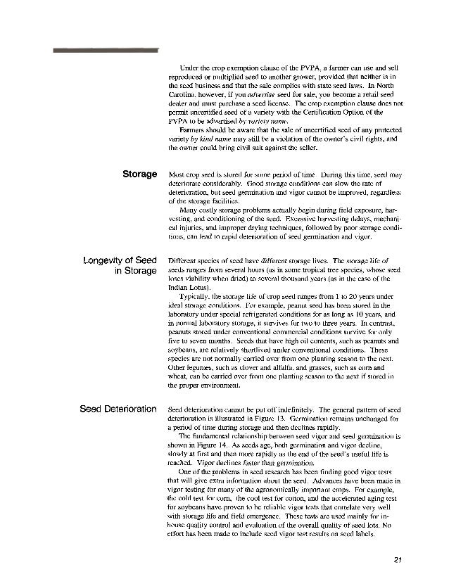 Seed Seed Quality A Guide For Seed Producers Farmers And Home Ga Seed Seed Quality A Guide For Seed Producers Farmers And Home Ga