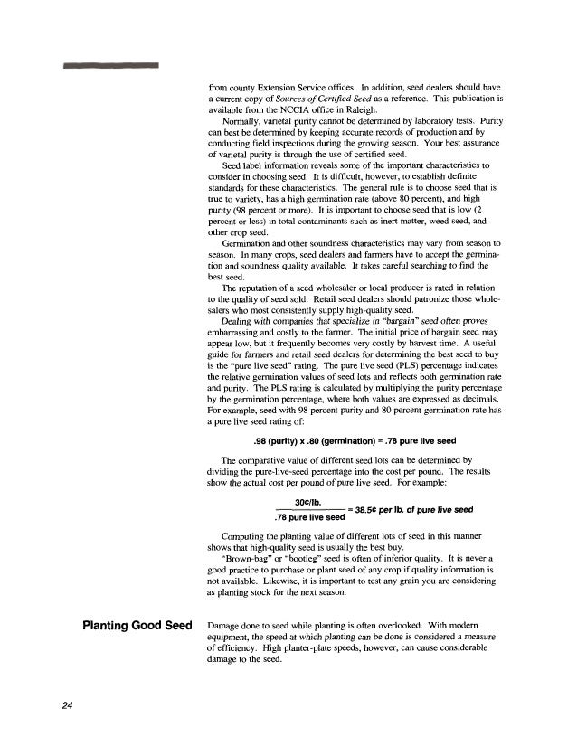 Seed Seed Quality A Guide For Seed Producers Farmers And Home Ga Seed Seed Quality A Guide For Seed Producers Farmers And Home Ga