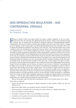 Seed Freedom ~ navdanya