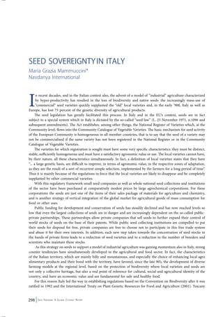 Seed Freedom ~ navdanya