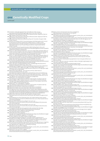 who benefits from gm crops? an industry built on myths 
one Genetically Modified Crops 
continued 
30 | foei 
165 Bolpress (2011). Extranjerización de la tierra y transgénicos, 
http://www.bolpress.com/art.php?Cod=2011080102 
166 ISAAA (2013). Facts and Trends Bolivia, 
http://www.isaaa.org/resources/publications/biotech_country_facts_and_trends/downlo 
ad/Facts%20and%20Trends%20-%20Bolivia.pdf 
167 Elciudadano.cl (2012). Brazilian Farmers Cautious About Adopting Intacta RR2 Technology, 
http://www.elciudadano.cl/2012/05/26/53173/de-norte-a-sur-de-chile-regiones-mas-contaminadas- 
por-transgenicos-y-plaguicidas/ 
168 USDA GAIN Report (2013). Agriculture Biotechnology Annual, Honduras, 
http://gain.fas.usda.gov/Recent%20GAIN%20Publications/Agricultural%20Biotechnology% 
20Annual_Tegucigalpa_Honduras_7-15-2013.pdf 
169 USDA GAIN Report (2012). Peru Enacts Implementation of Biotech Moratorium, 
http://gain.fas.usda.gov/Recent%20GAIN%20Publications/Peru%20Enacts%20Implementa 
tion%20of%20Biotech%20Moratorium_Lima_Peru_11-14-2012.pdf 
170 USDA GAIN Report (2012). Venezuela, 
http://gain.fas.usda.gov/Recent%20GAIN%20Publications/Agricultural%20Biotechnology% 
20Annual_Caracas_Venezuela_7-23-2012.pdf, 
171 USDA GAIN Report (2013). Guatemala, 
http://gain.fas.usda.gov/Recent%20GAIN%20Publications/Agricultural%20Biotechnology% 
20Annual_Guatemala%20City_Guatemala_7-24-2013.pdf 
172 GMWatch (2013). Stay out Monsanto, Costa Rica is Almost 100% Transgenic-Free, 
http://www.gmwatch.org/index.php/news/archive/2013/15014-stay-out-monsanto-costa- 
rica-is-almost-100-gmo-free 
173 Stop the Crop (2013). http://stopthecrop.org/news/sin-maiz-no-hay-paiz-without-corn-there- 
no-country 
174 GRIST (2013). GMO corn crop trials suspended in Mexico, http://grist.org/news/gmo-corn-crop- 
trials-suspended-in-mexico/ 
175 USDA GAIN Report (2013). Agricultural Biotechnology, Ecuador, 
http://gain.fas.usda.gov/Recent%20GAIN%20Publications/Agricultural%20Biotechnology% 
20Annual_Quito_Ecuador_10-21-2013.pdf 
176 ISAAA Biotech Facts and Trends (2013). Brazil 
https://www.isaaa.org/resources/publications/biotech_country_facts_and_trends/downl 
oad/Facts%20and%20Trends%20-%20Brazil.pdf 
177 ISAAA (2013). Facts and Trends, Argentina, 
http://www.isaaa.org/resources/publications/biotech_country_facts_and_trends/downlo 
ad/Facts%20and%20Trends%20-%20Argentina.pdf 
178 ISAAA (2013). Facts and Trends Uruguay, 
http://www.isaaa.org/resources/publications/biotech_country_facts_and_trends/downlo 
ad/Facts%20and%20Trends%20-%20Uruguay.pdf 
179 USDA GAIN report (2013). 
http://gain.fas.usda.gov/Recent%20GAIN%20Publications/Agricultural%20Biotechnology% 
20Annual_Mexico%20City_Mexico_8-5-2013.pdf 
180 USDA GAIN Report (2012). Agricultural Biotechnology, Colombia 
http://gain.fas.usda.gov/Recent%20GAIN%20Publications/Agricultural%20Biotechnology% 
20Annual_Bogota_Colombia_6-7-2012.pdf 
181 USDA GAIN Report (2013). Agricultural Biotechnology, Chile, 
http://gain.fas.usda.gov/Recent%20GAIN%20Publications/Agricultural%20Biotechnology% 
20Annual_Santiago_Chile_8-13-2013.pdf 
182 USDA GAIN Report (2012). Agricultural Biotechnology, Honduras, 
http://gain.fas.usda.gov/Recent%20GAIN%20Publications/Agricultural%20Biotechnology% 
20Annual_Tegucigalpa_Honduras_7-16-2012.pdf 
183 USDA GAIN Report (2013). Agricultural Biotechnology, Philippines, 
http://gain.fas.usda.gov/Recent%20GAIN%20Publications/Agricultural%20Biotechnology% 
20Annual_Manila_Philippines_7-17-2013.pdf 
184 ISAAA (2013). Biotech Facts and Trends, Philippines, 
http://www.isaaa.org/resources/publications/biotech_country_facts_and_trends/downlo 
ad/Facts%20and%20Trends%20-%20Philippines.pdf 
185 USDA GAIN Report (2013). Agriculture Biotechnology, Thailand, 
http://gain.fas.usda.gov/Recent%20GAIN%20Publications/Agricultural%20Biotechnology% 
20Annual_Bangkok_Thailand_8-16-2013.pdf 
186 ISAAA (2014). Special Brief 46, Global Status of Commercialised Biotech/GM Crops-2013, 
Executive Summary, 
http://www.isaaa.org/resources/publications/briefs/46/executivesummary/default.asp 
187 USDA GAIN Report (2013). Agricultural Biotechnology, India, 
http://gain.fas.usda.gov/Recent%20GAIN%20Publications/Agricultural%20Biotechnology% 
20Annual_New%20Delhi_India_7-15-2013.pdf 
188 tradingeconomics.com. http://www.tradingeconomics.com/india/agricultural-irrigated-land- 
percent-of-total-agricultural-land-wb-data.html 
189 USDA GAIN Report (2013). Agricultural Biotechnology, China, 
http://gain.fas.usda.gov/Recent%20GAIN%20Publications/Agricultural%20Biotechnology% 
20Annual_Beijing_China%20-%20Peoples%20Republic%20of_8-12-2013.pdf 
190 ISAAA (2013). Facts and Trends, China, 
http://www.isaaa.org/resources/publications/biotech_country_facts_and_trends/downlo 
ad/Facts%20and%20Trends%20-%20China.pdf 
191 USDA GAIN Report (2012). Agricultural Biotechnology, Pakistan, 
http://gain.fas.usda.gov/Recent%20GAIN%20Publications/Agricultural%20Biotechnology% 
20Annual_Islamabad_Pakistan_7-24-2012.pdf 
192 ISAAA (2013). Biotech Facts and Trends, Myanmar, 
http://www.isaaa.org/resources/publications/biotech_country_facts_and_trends/downlo 
ad/Facts%20and%20Trends%20-%20Myanmar.pdf 
193 USDA GAIN Report (2013). Agricultural Biotechnology, China, 
http://gain.fas.usda.gov/Recent%20GAIN%20Publications/Agricultural%20Biotechnology% 
20Annual_Beijing_China%20-%20Peoples%20Republic%20of_8-12-2013.pdf 
194 ISAAA (2013). Biotech Facts and Trends, China. 
http://www.isaaa.org/resources/publications/biotech_country_facts_and_trends/downlo 
ad/Facts%20and%20Trends%20-%20China.pdf 
132 CFS (2013). Genetically Engineered Fish, Food Safety Fact Sheet, January, 
http://www.centerforfoodsafety.org/files/ge-salmon-fact-sheet_56203.pdf 
133 CBAN (2013). http://www.cban.ca/Press/Press-Releases/Canada-s-Approval-of-GM-Fish- 
Eggs-Threatens-Environment-Groups-Say 
134 CBAN (2013). http://www.cban.ca/Press/Press-Releases/Canada-s-Approval-of-GM-Fish- 
Eggs-Threatens-Environment-Groups-Say 
135 CBAN (2013). http://www.cban.ca/Resources/Topics/GE-Fish/Letter-of-Support-CIAM-Filing- 
in-Panama 
136 Ecojustice Press Release (2014). Environmental groups take federal government to court 
for permitting manufacture of genetically modified salmon in Canada, January, 
http://www.ecojustice.ca/media-centre/press-releases/environmental-groups-take-federal- 
government-to-court-for-permitting-manufacture-of-genetically-modified-salmon- 
in-canada 
137 US FDA (2010). Food and Drug Administration-VMAC Briefing Packet, 2010, p.128, 
http://www.fda.gov/AdvisoryCommittees/CommitteesMeetingMaterials/VeterinaryMedici 
neAdvisoryCommittee/ucm201810.htm 
138 Devlin, R. H., Mark D’Andrade, Mitchell Uh, and Carlo A. Biagi (2004). Population Effects of 
Growth Hormone Transgenic Coho Salmon Depend on Food Availability and Genotype by 
Environment Interactions. Proceedings of the National Academy of Sciences, 101.25 
(2004): 9303-308, http://adsabs.harvard.edu/abs/2004PNAS..101.9303D 
139 Devlin, R. H., Mark D’Andrade, Mitchell Uh, and Carlo A. Biagi (2004). Population Effects of 
Growth Hormone Transgenic Coho Salmon Depend on Food Availability and Genotype by 
Environment Interactions. Proceedings of the National Academy of Sciences, 101.25 
(2004): 9303-308, http://adsabs.harvard.edu/abs/2004PNAS..101.9303D 
140 US FDA (2012). AquaAdvantage® Salmon Draft Environmental Assessment, p43, 
http://www.fda.gov/downloads/AnimalVeterinary/DevelopmentApprovalProcess/GeneticE 
ngineering/GeneticallyEngineeredAnimals/UCM333102.pdf 
141 Entine, John (2012). Genetically Modified Salmon: AquAdvantage FDA Assessment Is 
Delayed Possibly by the White House, Slate, 19 Dec, 
http://gmopundit.blogspot.co.uk/2012/12/aquadisadvantage-genetically-modified.html 
142 FOE Press Release (2013). Target, Giant Eagle, H-E-B, Meijer say no to genetically 
engineered salmon, http://www.foe.org/news/news-releases/2013-05-target-giant-eagle-h- 
e-b-meijer-say-no-to-ge-salmon 
143 ISAAA (2014). Special Brief 46 – 2013 Executive Summary, Global Status of 
Commercialised Biotech/GM Crops: 2013, 
http://www.isaaa.org/resources/publications/briefs/46/executivesummary/default.asp 
144 Most of the data are based on ISAAA and USDA GAIN reports by country — except Chile. 
145 Elciudadano.cl (2012). http://www.elciudadano.cl/2012/05/26/53173/de-norte-a-sur-de-chile- 
regiones-mas-contaminadas-por-transgenicos-y-plaguicidas/ 
146 GRAIN (2013). The United Republic of Soybeans, 
http://www.grain.org/article/entries/4749-the-united-republic-of-soybeans-take-two 
147 Catacora-Vargas G (2012). Soybean production in the Southern Cone of the Americas, 
http://genok.no/radgiving/rapporter/soybean-production-in-the-southern-cone-of-the-americas- 
update-on-land-and-pesticide-use/ 
148 GRAIN (2013). The United Republic of Soybeans, 
http://www.grain.org/article/entries/4749-the-united-republic-of-soybeans-take-two 
149 ISAAA Facts and Trends,Brazil http://tinyurl.com/ob924v3 
150 ISAAA (2013). Biotech Facts and Trends, Brazil, http://tinyurl.com/ob924v3 
151 ISAAA (2013). Biotech Facts and Trends, Brazil, http://tinyurl.com/ob924v3 
152 The Progressive Farmer (2013). Brazilian Farmers Cautious About Adopting Intacta RR2 
Technology, http://www.dtnprogressivefarmer.com/dtnag/common/link.do;jsessionid=71 
FE473201E6D61FAEC454F765D3D1B5.agfreejvm2?symbolicName=/ag/blogs/template1 
blogHandle=southamericablogEntryId=8a82c0bc42728153014276b208b10038 
153 Nature (2012). Monsanto may lose GM soya royalties throughout Brazil, 
http://www.nature.com/news/monsanto-may-lose-gm-soya-royalties-throughout-brazil- 
1.10837 
154 Sustainablepulse.com (2013). Monsanto Faces USD 1 Billion Brazilian Farmer Lawsuit 
http://sustainablepulse.com/2013/12/09/monsanto-faces-usd-1-billion-brazilian-farmer-lawsuit/#. 
Uqow3eJdApM 
155 Monsanto (2013). Monsanto Annual Report, Form 10-K. p21 
http://www.monsanto.com/investors/Documents/Annual%20Report/2013/monsanto- 
2013-annual-report.pdf 
156 Monsanto (2013). Monsanto Annual Report, Form 10-K. p29 
http://www.monsanto.com/investors/Documents/Annual%20Report/2013/monsanto- 
2013-annual-report.pdf 
157 In Portuguese the draft Monsanto agreement with comments from the judge: 
http://www.sistemafamato.org.br/site/arquivos/05022013043646.pdf 
158 USDA GAIN report (2012). Argentina Cotton Report 2012, 
http://www.thecropsite.com/reports/?id=751 
159 USDA GAIN report (2013). Argentina, 
http://gain.fas.usda.gov/Recent%20GAIN%20Publications/Agricultural%20Biotechnology% 
20Annual_Buenos%20Aires_Argentina_7-22-2013.pdf 
160 AP (2013). Argentine links Health Problems to Agrochemicals, 
http://bigstory.ap.org/article/argentines-link-health-problems-agrochemicals-2 
161 Bindraban PS et al (2009). GM-related sustainability: agro-ecological impacts, risks and 
opportunities of soy production in Argentina and Brazil. Plant Research International, 
Wageningen University, Report No 259, http://edepot.wur.nl/7954 
162 Red Universitaria de Ambiente y Salud (2013). The use of Toxic Agrochemicals in Argentina 
is Continuously Increasing, December, http://www.reduas.fcm.unc.edu.ar/the-use-of-toxic- 
agrochemicals-in-argentina-is-continuously-increasing/ 
163 ISAAA (2013). Facts and Trends Paraguay, 
http://www.isaaa.org/resources/publications/biotech_country_facts_and_trends/downlo 
ad/Facts%20and%20Trends%20-%20Paraguay.pdf 
164 ISAAA (2013). Facts and Trends Uruguay, 
http://www.isaaa.org/resources/publications/biotech_country_facts_and_trends/downlo 
ad/Facts%20and%20Trends%20-%20Uruguay.pdf 
 